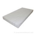 Topper de matelas en mousse à mémoire de bambou aspiré